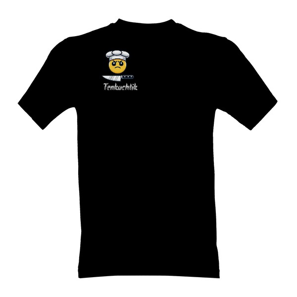 Černý triko pro chlapáka 